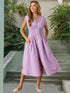 smocked-zip-front-cap-sleeve-dress OhSoStyled - Sophia's Style-7
